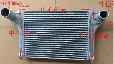 Intercooler ψύξης Hino J08 τυποποιημένη πίεση χρωμάτων αντίστασης θερμότητας