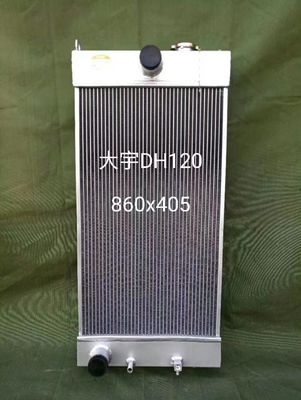 Συγκρότημα ψυγείου εκσκαφέα Doosan DH120 | Ανταλλακτικό ψύξης | Πυρήνας αλουμινίου με πάχος 4 σειρών
