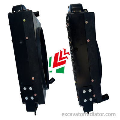Weichai K4100 38 δεξιά γωνία DF βαρέα μηχανήματα μηχανικής ψυγείο πυρήνας αλουμινίου εξαρτήματα αυτοκινήτων