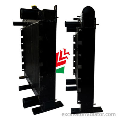 Σάνυ αντλιακό φορτηγό Αλουμινίου κράμα Μηχανική μηχανήματα Διακοπή θερμότητας Intercooler συναρμολόγηση