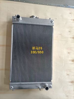 Yanmar 35 εκσκαφέων θερμαντικών σωμάτων μέσος διασκεδασμός θερμότητας αργιλίου καλός